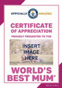 Personalised Certificate of Appreciation Greeting Card GWR Store