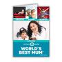 Personalised World's Best Mum Collage Greeting Card GWR Store